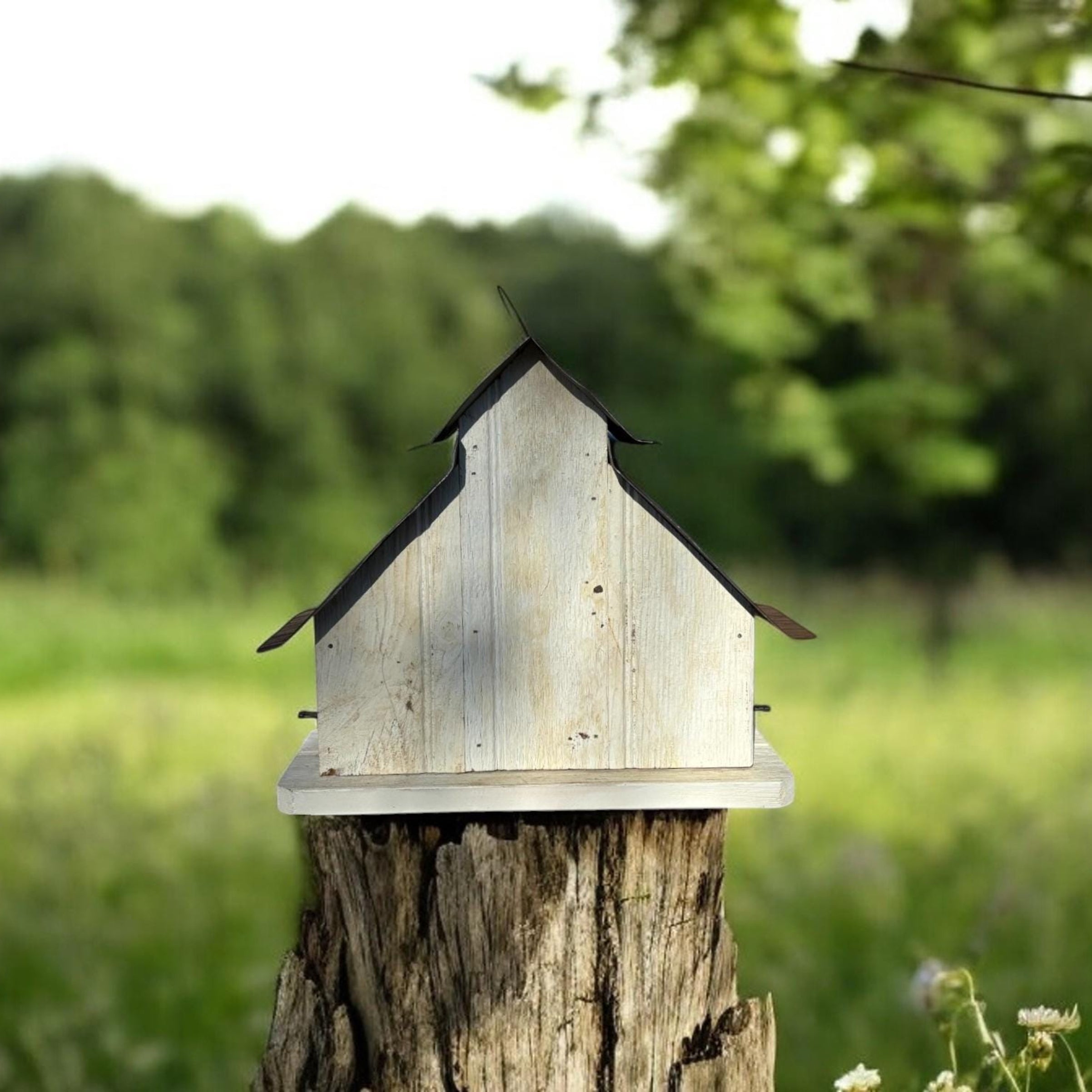 4-Room Wren Birdhouse | Handmade Reclaimed Barn Wood | Rustic Farmhouse Decor | The Signature Farmhouse